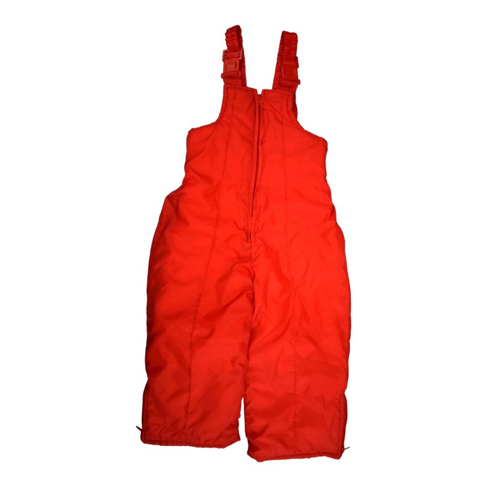 Childrens Ski Overalls Size 3t Red (Snowsuit/ Snow Pants)